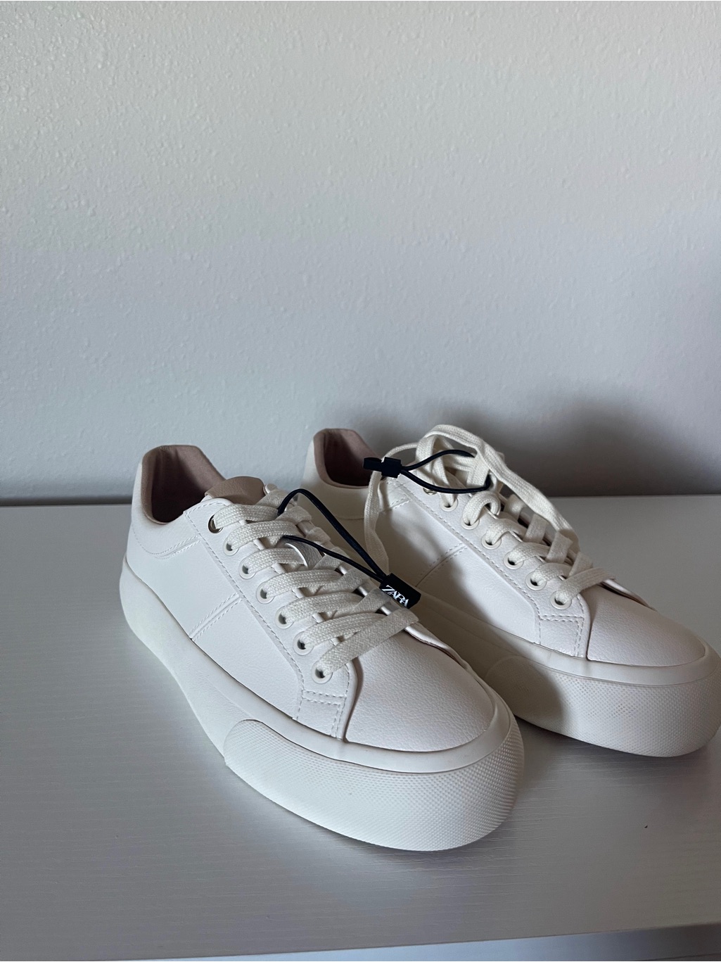 Off White Platform Sneakers